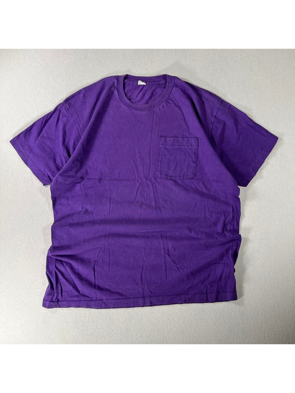 Vintage 90s Salvage Pocket Faded Purple T-Shirt USA Fits XL